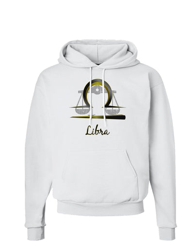 Libra Symbol Hoodie Sweatshirt-Hoodie-TooLoud-White-Small-Davson Sales