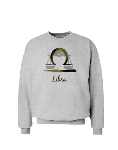 Libra Symbol Sweatshirt-Sweatshirts-TooLoud-AshGray-Small-Davson Sales