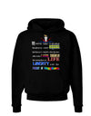 Life Liberty Pursuit of Happiness Dark Hoodie Sweatshirt-Hoodie-TooLoud-Black-Small-Davson Sales