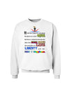 Life Liberty Pursuit of Happiness Sweatshirt-Sweatshirts-TooLoud-White-Small-Davson Sales