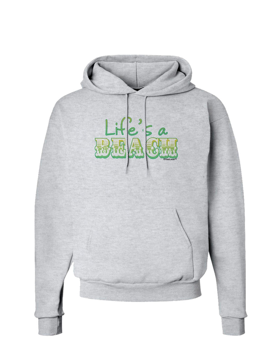 Lifes a Beach Color Hoodie Sweatshirt by TooLoud-Hoodie-TooLoud-White-Small-Davson Sales