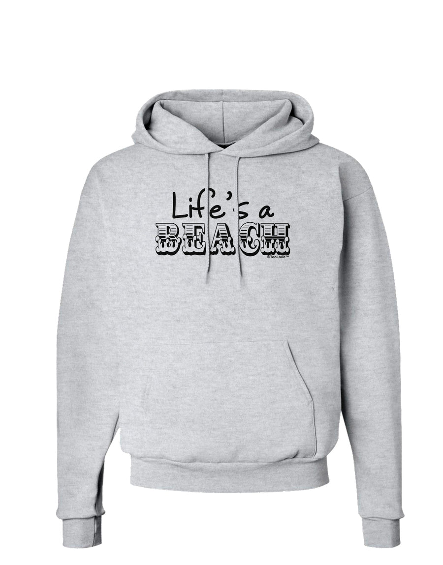 Lifes a Beach Hoodie Sweatshirt by TooLoud-Hoodie-TooLoud-White-Small-Davson Sales