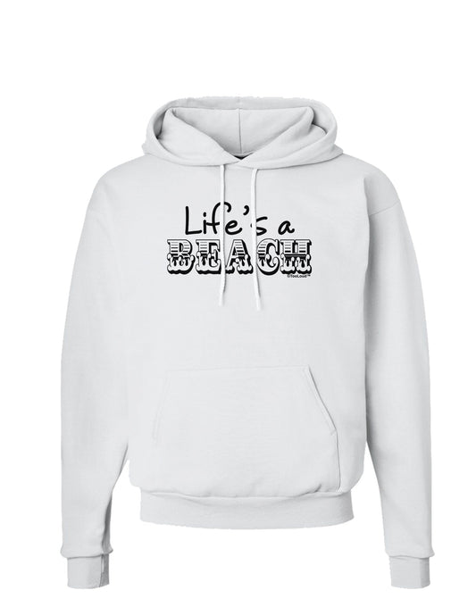Lifes a Beach Hoodie Sweatshirt by TooLoud-Hoodie-TooLoud-White-Small-Davson Sales