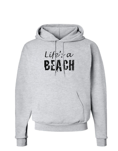 Lifes a beach Hoodie Sweatshirt-Hoodie-TooLoud-AshGray-Small-Davson Sales