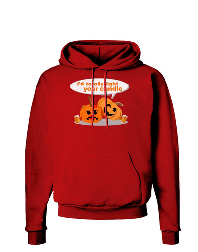 Light your candle Dark Hoodie Sweatshirt-Hoodie-TooLoud-Red-Small-Davson Sales