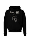 Like A Sir - Super Classy Dark Hoodie Sweatshirt-Hoodie-TooLoud-Black-Small-Davson Sales