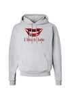 Like to Bite Hoodie Sweatshirt-Hoodie-TooLoud-AshGray-Small-Davson Sales