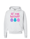 Lil' Egg Hunter - Easter - Pink Hoodie Sweatshirt by TooLoud-Hoodie-TooLoud-White-Small-Davson Sales
