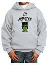 Lil Monster Frankenstenstein Youth Hoodie Pullover Sweatshirt-Youth Hoodie-TooLoud-Ash-XS-Davson Sales