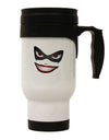 Lil Monster Mask Stainless Steel 14oz Travel Mug-Travel Mugs-TooLoud-White-Davson Sales