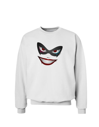 Lil Monster Mask Sweatshirt-Sweatshirts-TooLoud-White-Small-Davson Sales