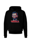 Lincoln Merica Dark Hoodie Sweatshirt-Hoodie-TooLoud-Black-Small-Davson Sales