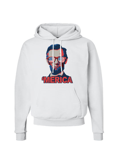 Lincoln Merica Hoodie Sweatshirt-Hoodie-TooLoud-White-Small-Davson Sales