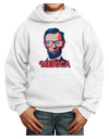 Lincoln Merica Youth Hoodie Pullover Sweatshirt-Youth Hoodie-TooLoud-White-XS-Davson Sales