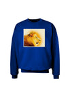 Lion Watercolor 3 Adult Dark Sweatshirt-Sweatshirts-TooLoud-Deep-Royal-Blue-Small-Davson Sales