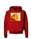 Lion Watercolor 3 Dark Hoodie Sweatshirt-Hoodie-TooLoud-Red-Small-Davson Sales