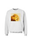 Lion Watercolor 3 Sweatshirt-Sweatshirts-TooLoud-White-Small-Davson Sales