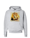 Lion Watercolor 4 Hoodie Sweatshirt-Hoodie-TooLoud-AshGray-Small-Davson Sales