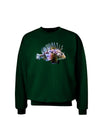 Lionfish Adult Dark Sweatshirt-Sweatshirts-TooLoud-Deep-Forest-Green-Small-Davson Sales