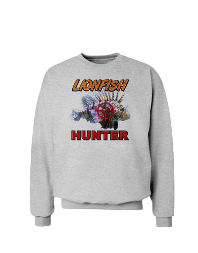 Lionfish Hunter Sweatshirt-Sweatshirts-TooLoud-AshGray-Small-Davson Sales