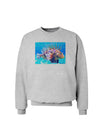 Lionfish in Watercolor Sweatshirt by-Sweatshirts-TooLoud-AshGray-Small-Davson Sales