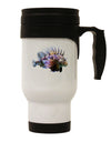 Lionfish Stainless Steel 14oz Travel Mug-Travel Mugs-TooLoud-White-Davson Sales