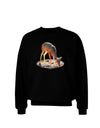 Little Buck Cutout Adult Dark Sweatshirt-Sweatshirts-TooLoud-Black-Small-Davson Sales