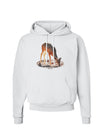 Little Buck Cutout Hoodie Sweatshirt-Hoodie-TooLoud-White-Small-Davson Sales