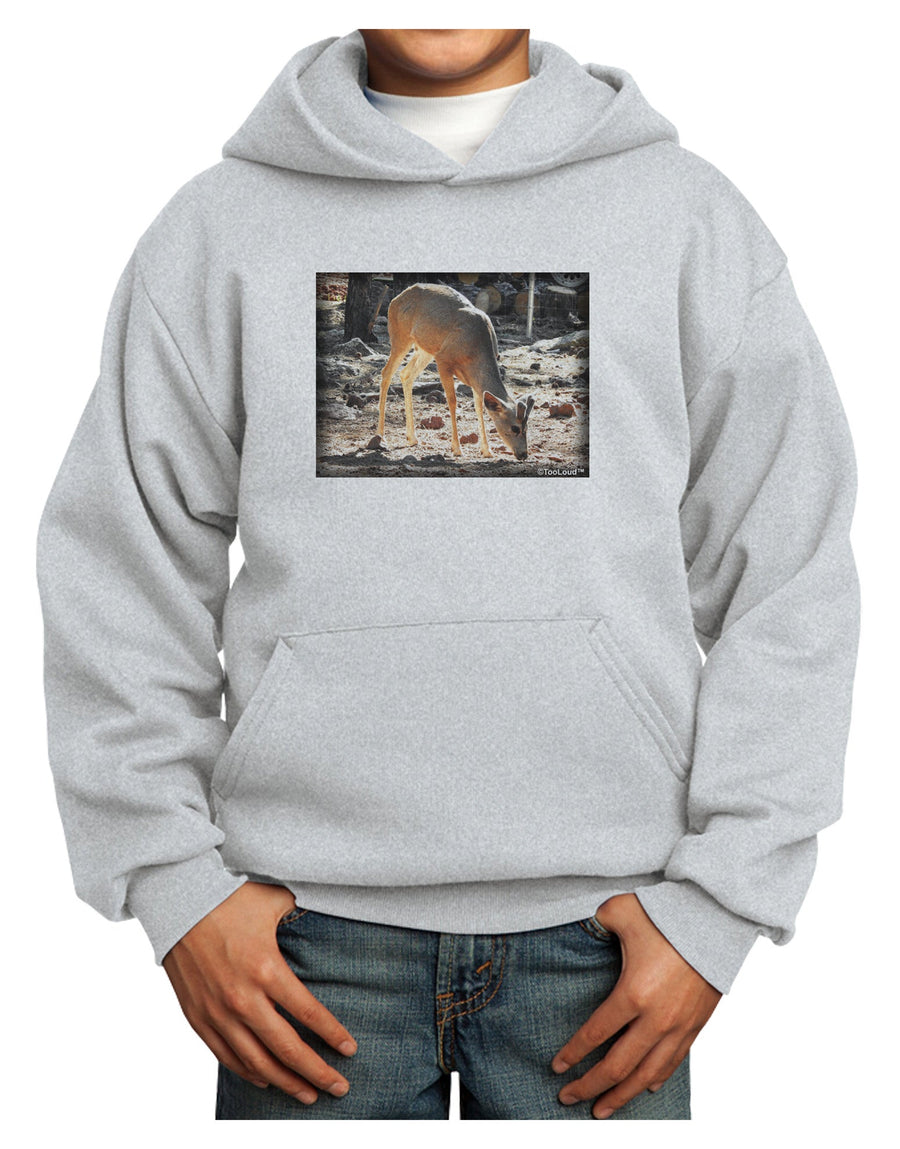 Little Buck Youth Hoodie Pullover Sweatshirt-Youth Hoodie-TooLoud-White-XS-Davson Sales