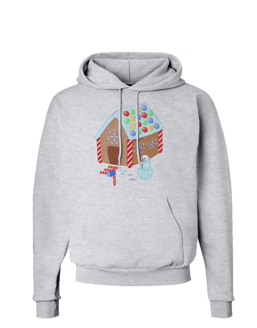 Little Gingerbread House Design #1 Hoodie Sweatshirt by TooLoud-Hoodie-TooLoud-White-Small-Davson Sales