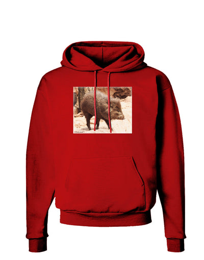 Little Javelina Dark Hoodie Sweatshirt-Hoodie-TooLoud-Red-Small-Davson Sales