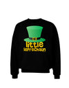 Little Leprechaun - St. Patrick's Day Adult Dark Sweatshirt by TooLoud-Sweatshirts-TooLoud-Black-Small-Davson Sales