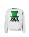 Little Leprechaun - St. Patrick's Day Sweatshirt by TooLoud-Sweatshirts-TooLoud-White-Small-Davson Sales