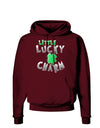 Little Lucky Charm Dark Hoodie Sweatshirt-Hoodie-TooLoud-Maroon-Small-Davson Sales