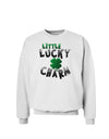 Little Lucky Charm Sweatshirt-Sweatshirts-TooLoud-White-Small-Davson Sales