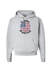 Little Patriot Scribble Hoodie Sweatshirt-Hoodie-TooLoud-AshGray-Small-Davson Sales