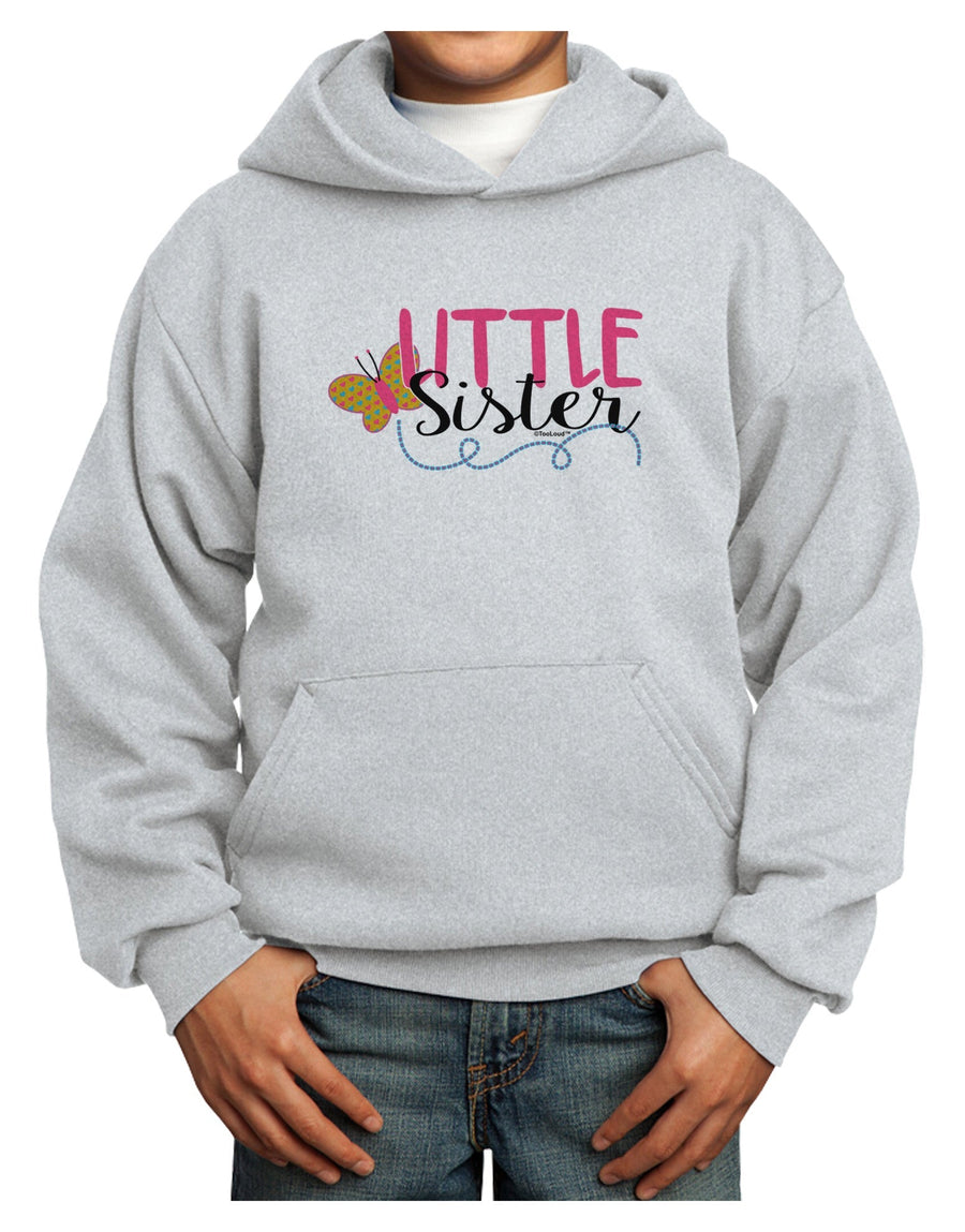 Little Sister Youth Hoodie Pullover Sweatshirt-Youth Hoodie-TooLoud-White-XS-Davson Sales