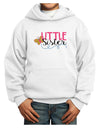 Little Sister Youth Hoodie Pullover Sweatshirt-Youth Hoodie-TooLoud-White-XS-Davson Sales