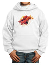 Lobster Plate Youth Hoodie Pullover Sweatshirt-Youth Hoodie-TooLoud-White-XS-Davson Sales