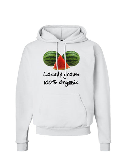 Locally Grown Organic Melons Hoodie Sweatshirt-Hoodie-TooLoud-White-Small-Davson Sales