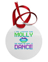 Looking For Molly Circular Metal Ornament-Ornament-TooLoud-White-Davson Sales