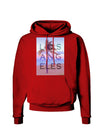 Los Angeles Beach Filter Dark Hoodie Sweatshirt-Hoodie-TooLoud-Red-Small-Davson Sales