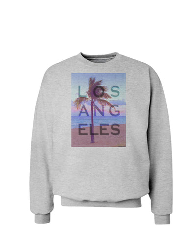 Los Angeles Beach Filter Sweatshirt-Sweatshirt-TooLoud-AshGray-Small-Davson Sales