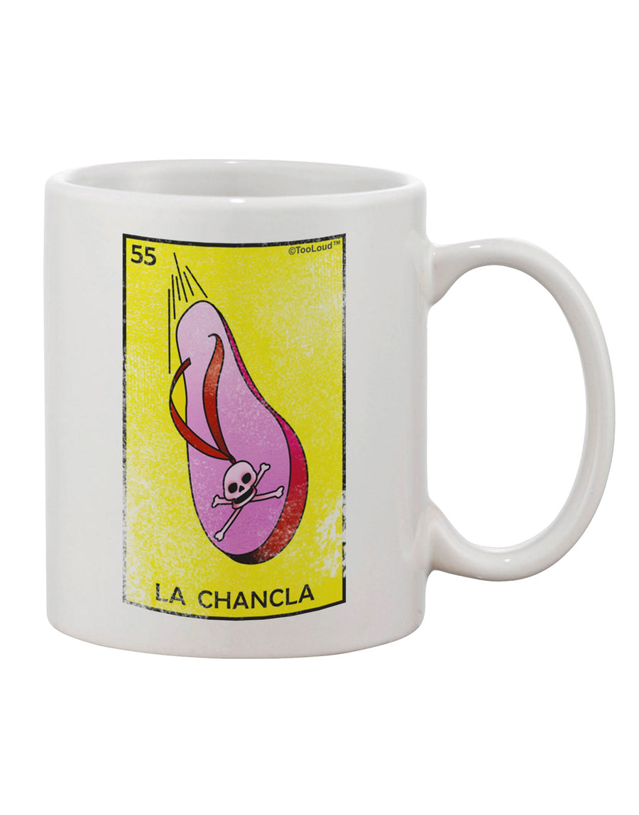 Loteria Distressed Printed 11 oz Coffee Mug - Expertly Crafted by TooLoud-11 OZ Coffee Mug-TooLoud-White-Davson Sales