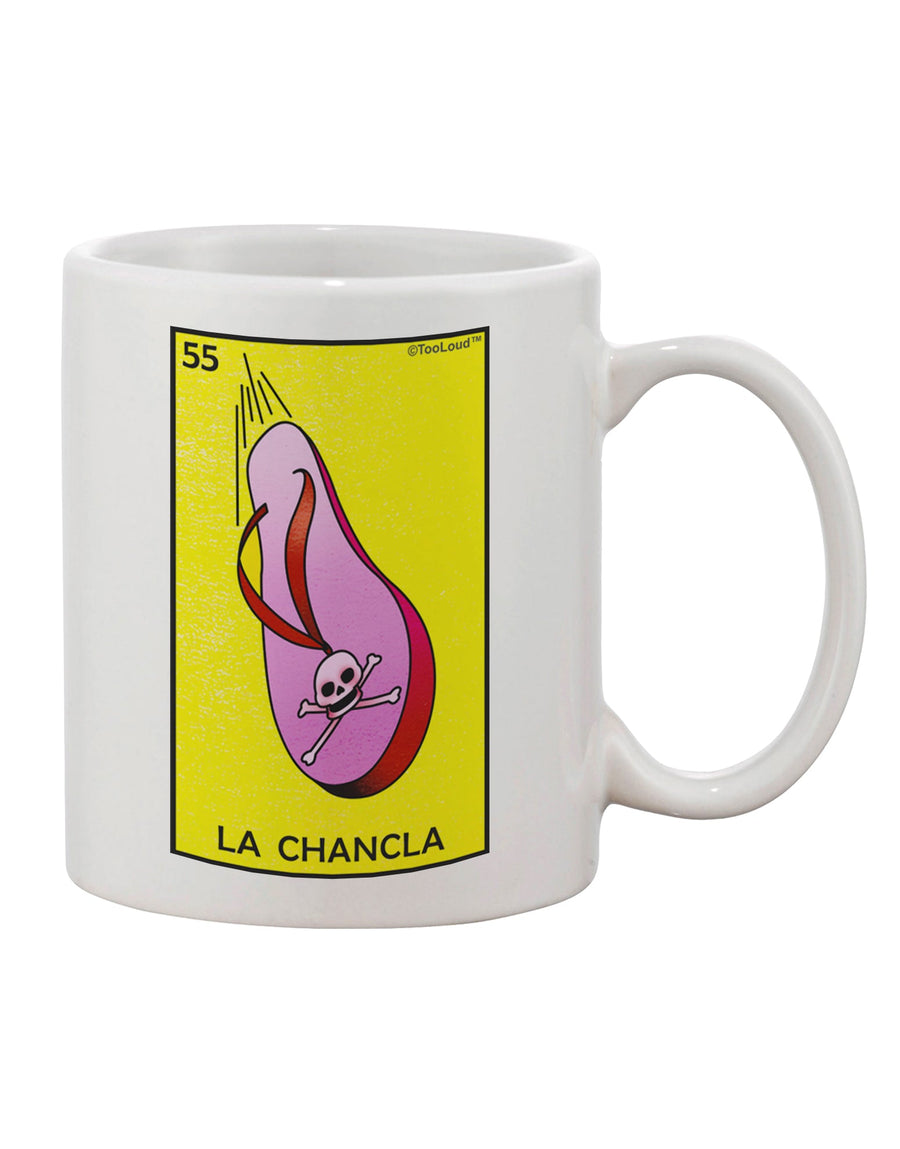 Loteria Solid Printed 11 oz Coffee Mug - Expertly Crafted Drinkware by TooLoud-11 OZ Coffee Mug-TooLoud-White-Davson Sales