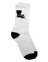 Louisiana - United States Shape Adult Crew Socks - Exclusively by TooLoud-Socks-TooLoud-White-Ladies-4-6-Davson Sales