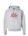 Love Again Typography Hoodie Sweatshirt-Hoodie-TooLoud-AshGray-Small-Davson Sales