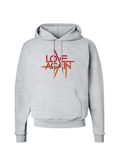 Love Again Typography Hoodie Sweatshirt-Hoodie-TooLoud-AshGray-Small-Davson Sales