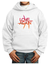 Love Again Typography Youth Hoodie Pullover Sweatshirt-Youth Hoodie-TooLoud-White-XS-Davson Sales