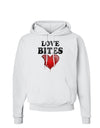 Love Bites Hoodie Sweatshirt-Hoodie-TooLoud-White-Small-Davson Sales